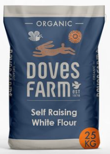 doves farm Self Raising Wholemeal Flour  (Stoneground) 