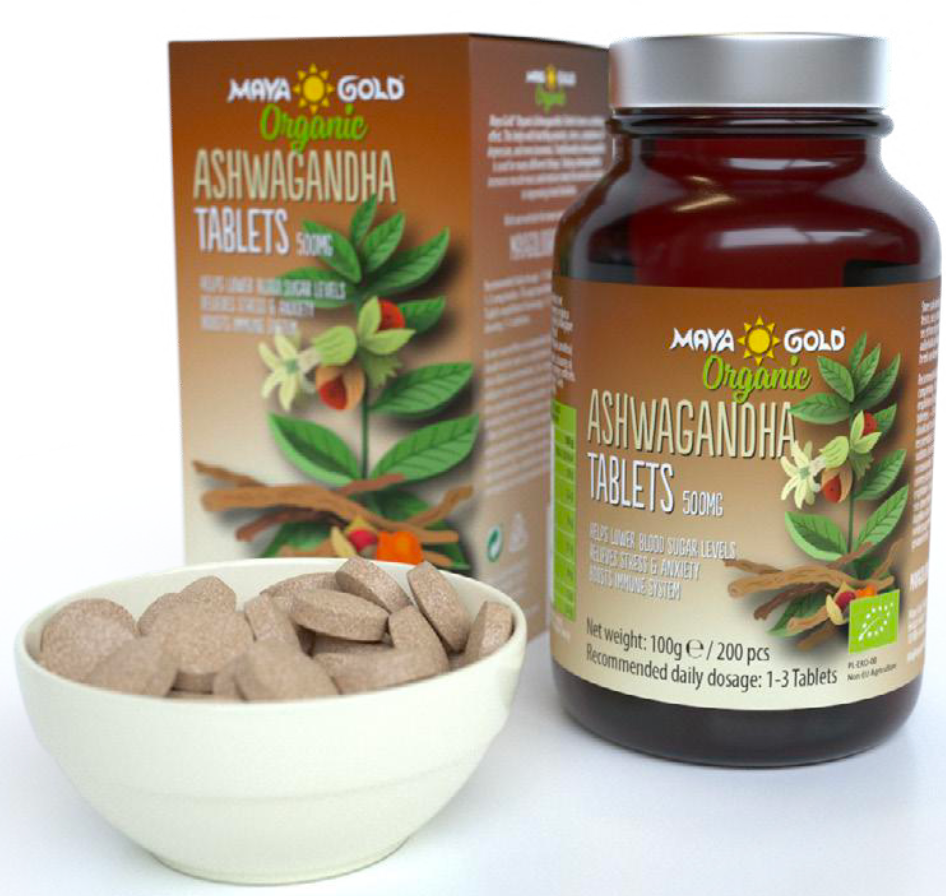 doves farm Organic Ashwaganda Tablets 500mg