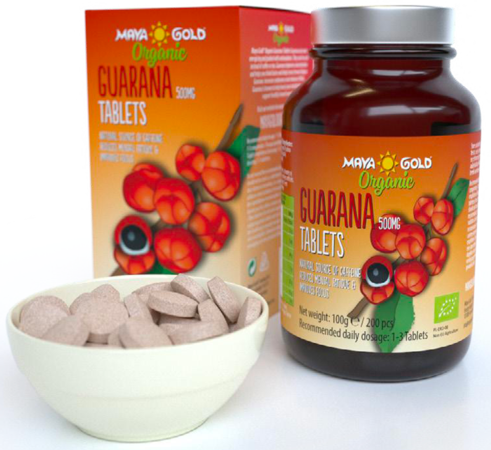 doves farm Organic Guarana Tablets 500mg