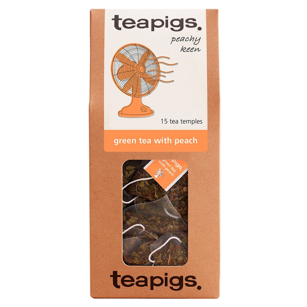 Green Tea with Peach. 15 Tea bags
